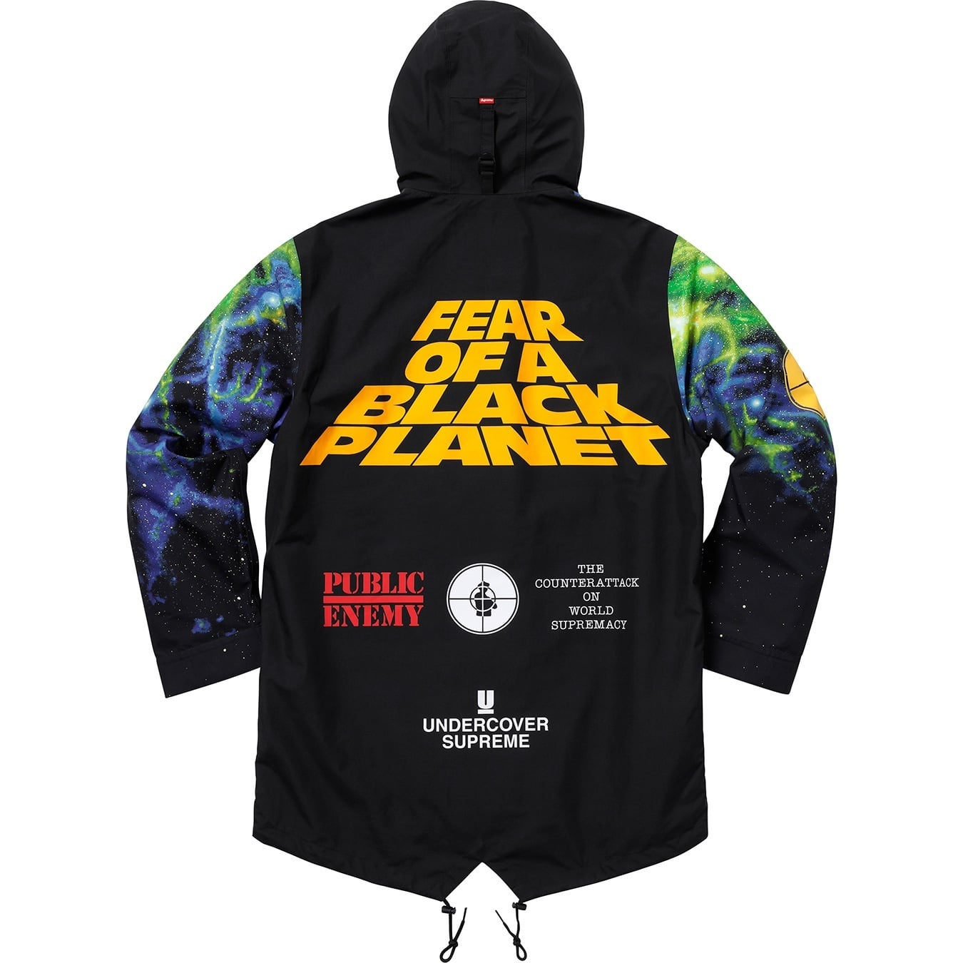 Supreme®/UNDERCOVER/Public Enemy Taped Seam Parka view 4
